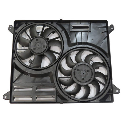 TYC 623670 Dual Radiator and Condenser Fan Assembly For 15-20 Edge MKX Nautilus