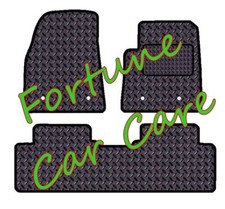 FOR MG 5 ELECTRIC 2022-ON (3 PCS TAXI VERSION) TAILORED RUBBER MATS IN 3, 5MM