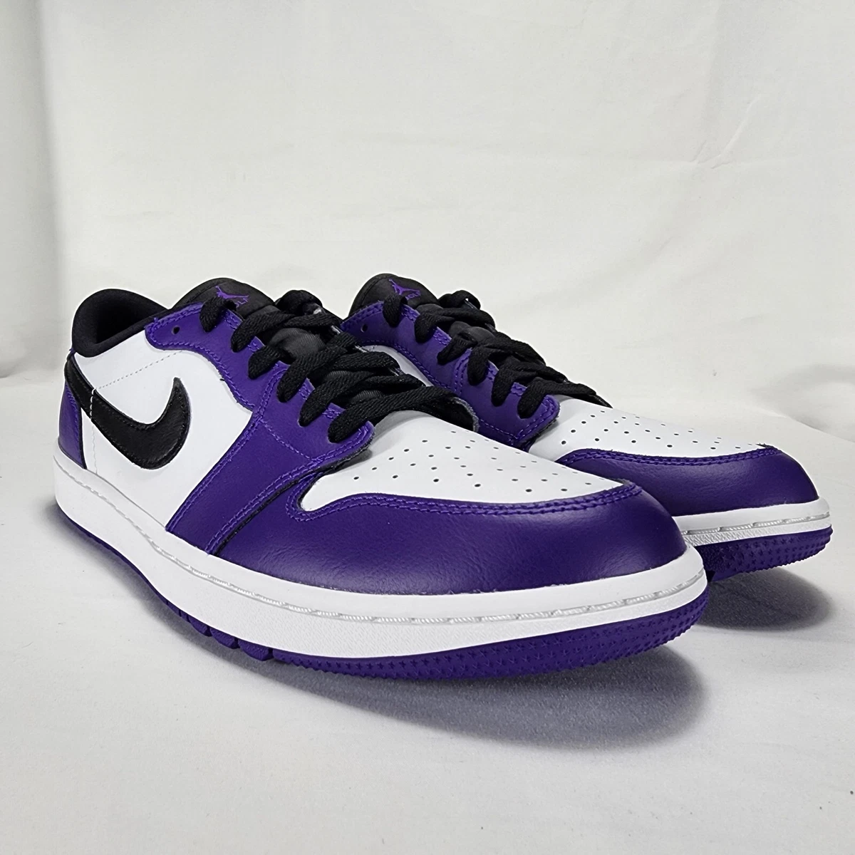 Air Jordan 1 chaussures homme taille 12 basse tee time court violet DD9315 105