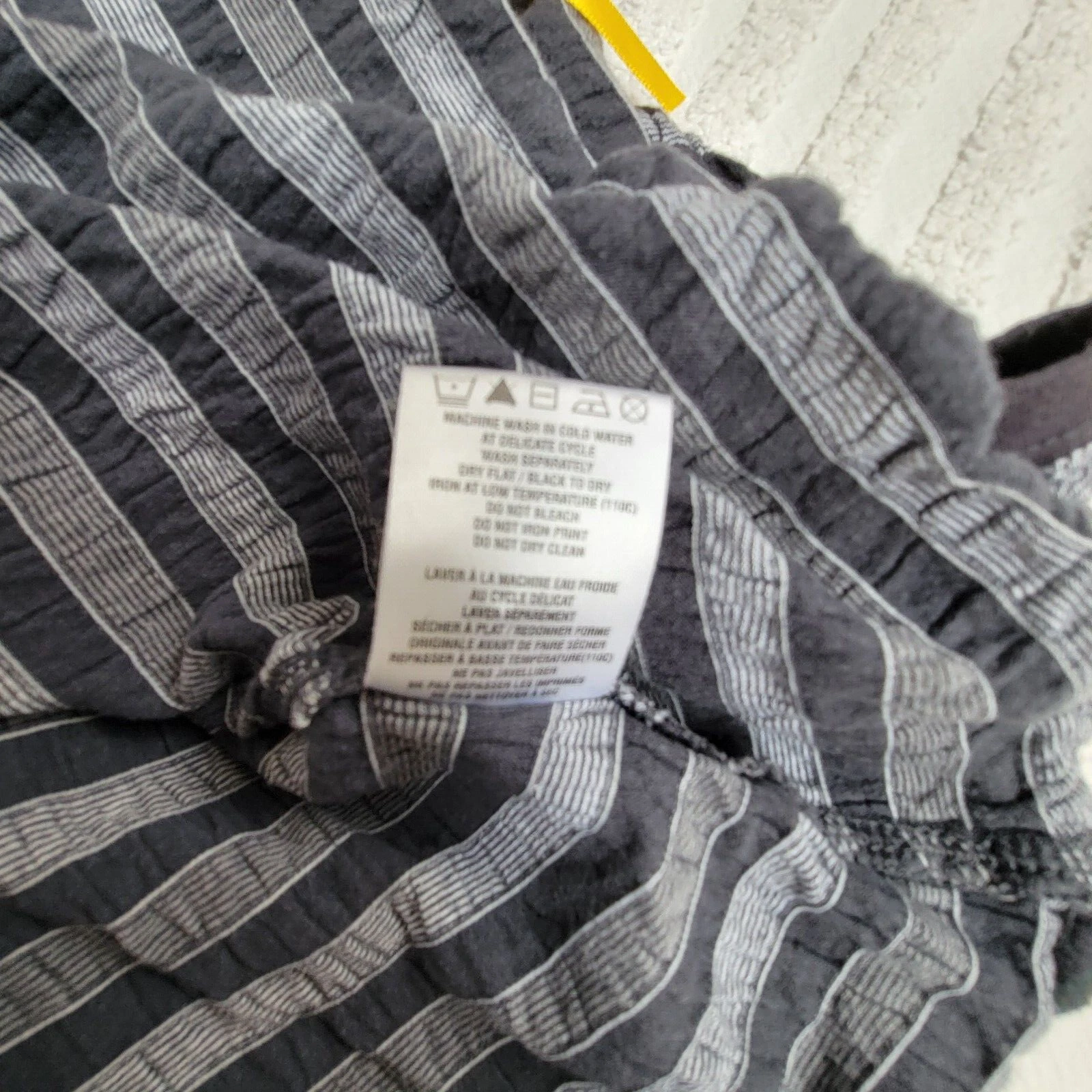 lole striped crinkle lightweight hoodie