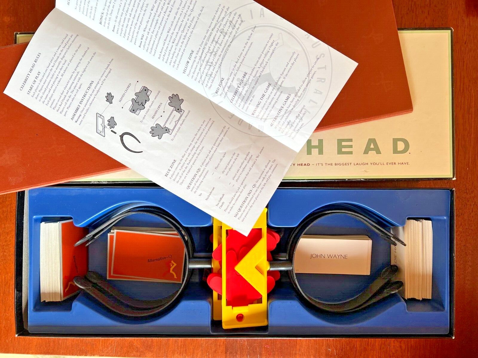 Vintage Celebrity Head Board Game Hey Hey It’s Saturday Edition1992