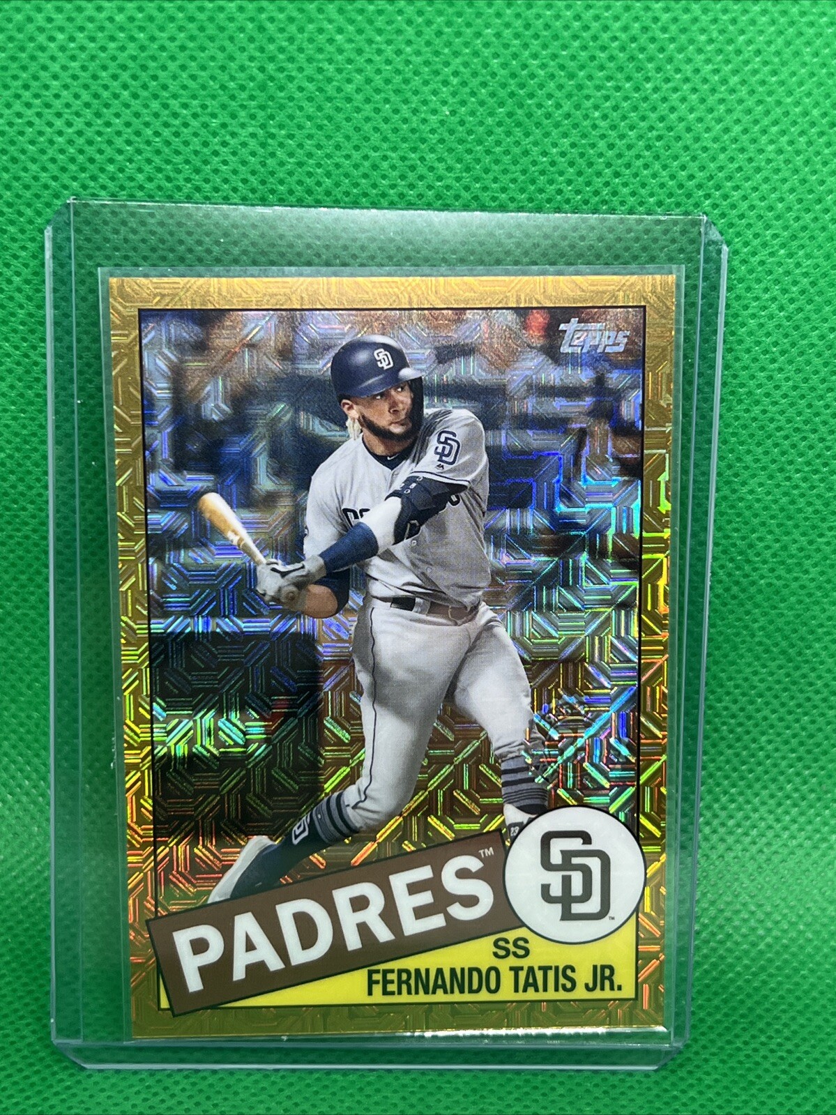 2020 Topps Fernando Tatis Jr Gold Parallel Silver Pack 23/50 San Diego