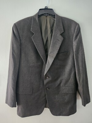 Corneliani Super 100's Extrafine Merinos Virgin Wool Jacket Blazer EU 56 USA 46