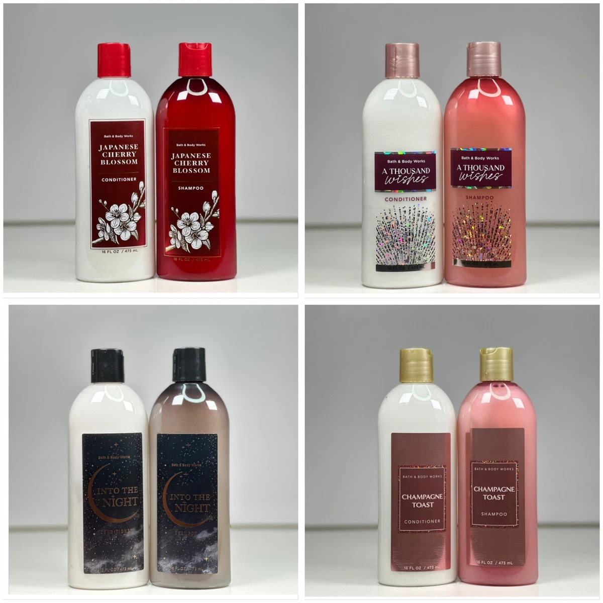 Bath and Body Works SHAMPOO and CONDITIONER Set You Pick Your Scent