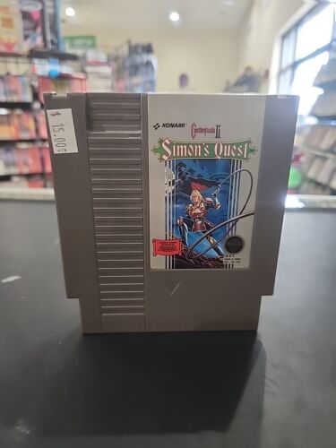 Castlevania II 2 Simon's Quest (Nintendo NES, 1987) Cartridge Only Tested  - Picture 1 of 3