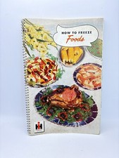 How to Freeze Foods Booklets Vintage Book Department of Agriculture