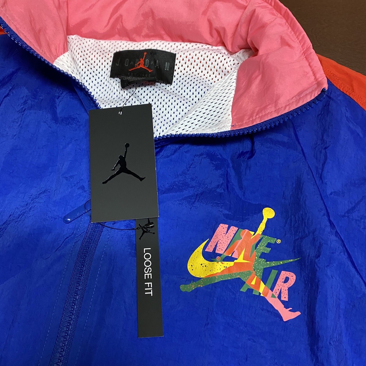 Nike Air Jordan Jumpman Classic Jacket Windbreaker New CV7418-891