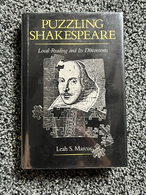 洋書】PUZZLING SHAKESPEARE Puzzling Shakespeare : Local Reading