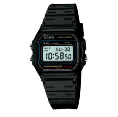 Casio W-59-1V Original Original 50M WR Alarm Digital Retro Herrenuhr / Tracking