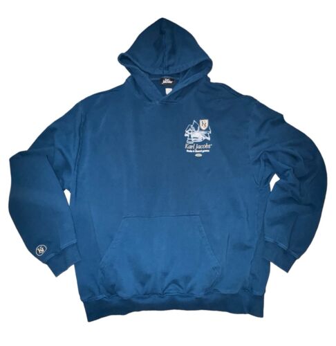 Karl Jacobs Books & Board Games Washed Ocean Staff Hoodie Size 5XL Unisex - 第 1/12 張圖片