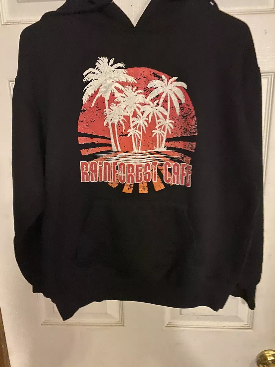 Vintage Rainforest Cafe Sweatshirt Hoodie Size Medium