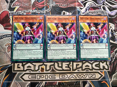 ***3x Abyss Actor - Trendy Understudy 3x*** COTD-EN097 | Common | YuGiOh! NM