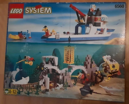 LEGO System 6560 Diving Expedition Explorer - New New Sealed - Rare Collector.