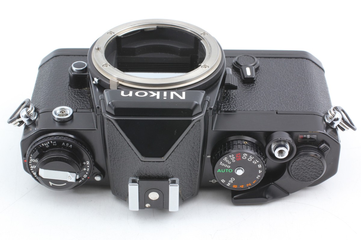 ⏯️ Nikon FE Black 35mm Film SLR Camera Ai Nikkor 50mm f/1.4 From