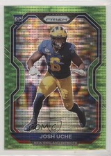 2020 Panini Prizm Rookie Neon Green Pulsar Prizm Josh Uche #369 0q0m