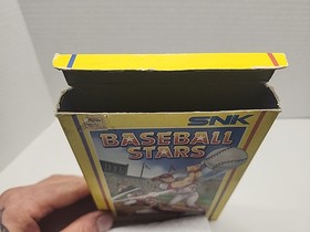 Baseball Stars NES Nintendo 1989 CIB Complete with Manual- SNK 