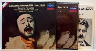 Mascagni, Leoncavallo: Cavalleria Rusticana Pagliacci (2 CD Box Set London) *VG*