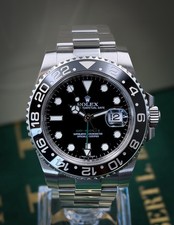 2015 Rolex GMT-Master II 116710LN Excellent Condition Full Set, Both Tags.