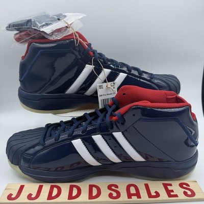 Adidas: High Top Basketball Shoes \'Blue\' (Size 13.5) Adidas Pro Bounce F97283 Collegiate Blue High Top Basketball  main image 4