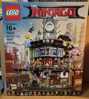 Lego Ninjago Movie  NINJAGO CITY (70620)  New & Sealed
