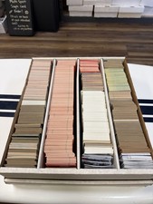Box of 1000+ Random 80s 90s 2000s Baseball + Basketball + Miscellaneous Cards!