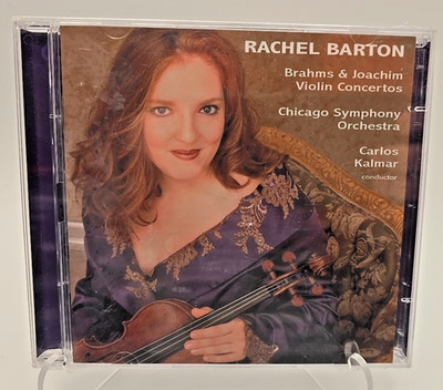 Rachel Barton Pine   Brahms & Joachim Violin Concertos CD 2003 Classical Cedille