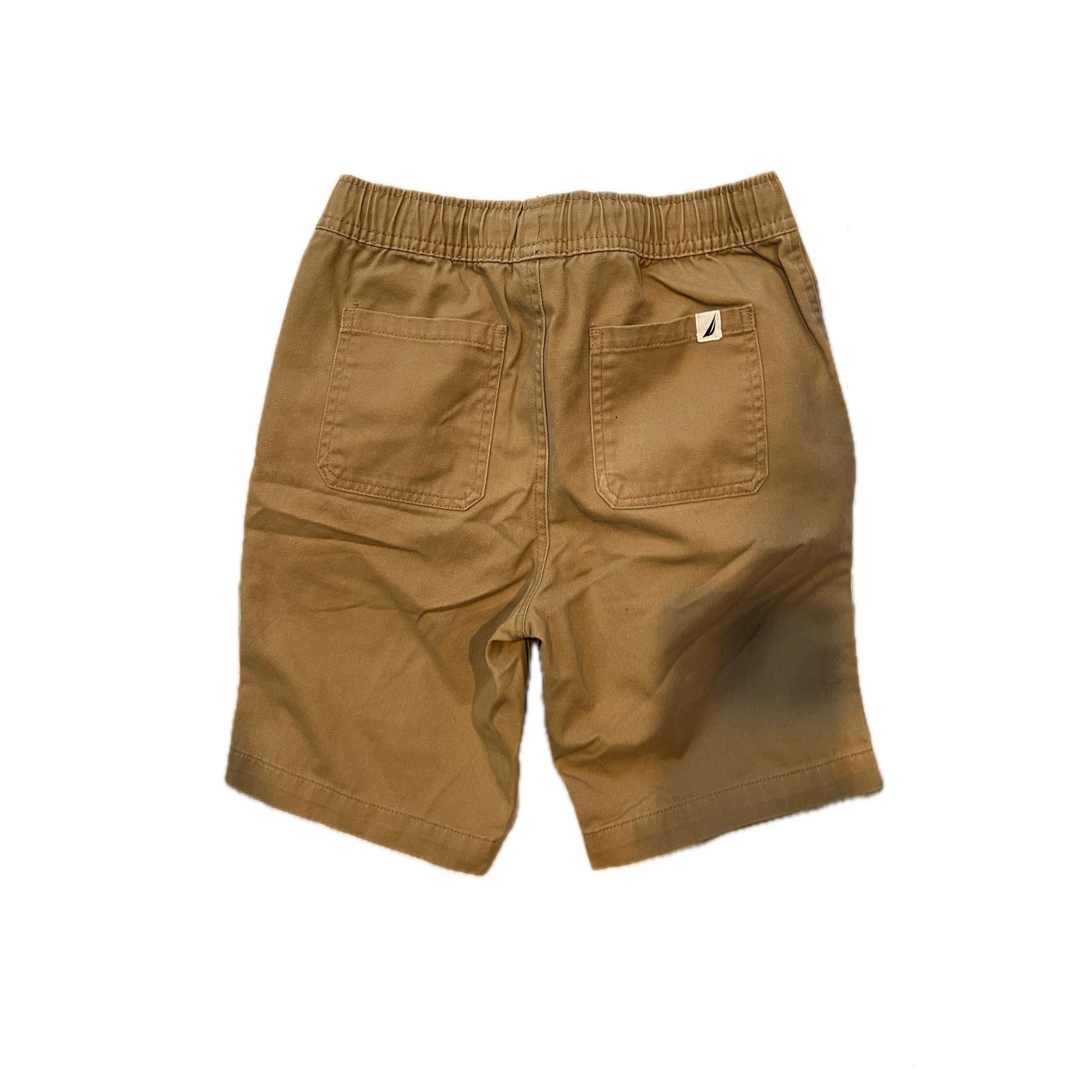 Nautica Beige Khaki Casual Shorts Kids Med 10-12 image 2