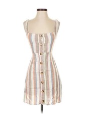 NWT Show Me Your Mumu Women Brown Casual Dress XS