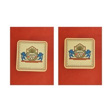 Amstel roter Streifen Brauerei Bierdeckel Beermat