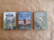 PGA Tour Club Game Improvement DVD Series Golf Instructions, Lot Of 3, NEW