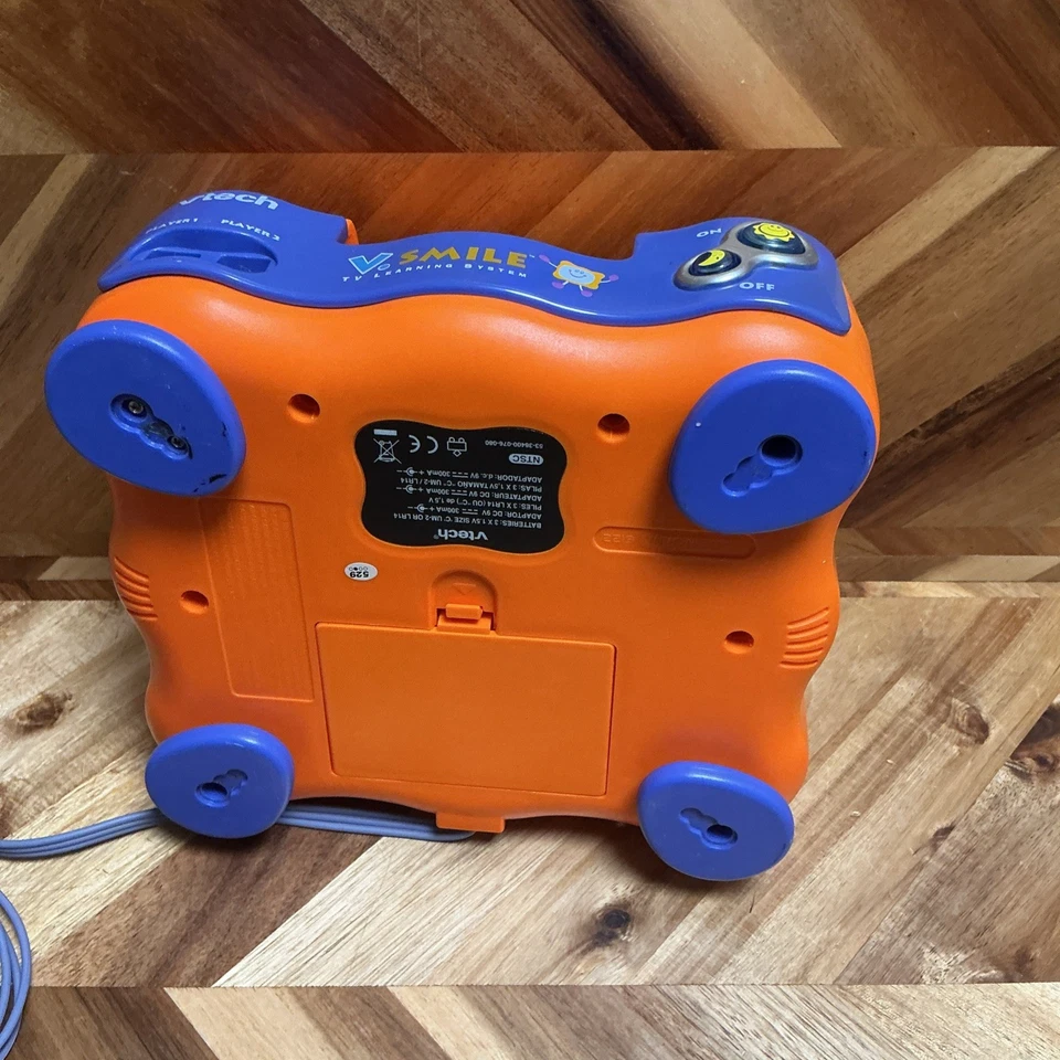 VTech V.Smile ТВ обучающая система консоль 1 игра без джойстика не протестирован как есть - Изображение 2 из 4