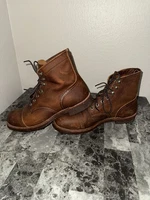 Red Wing 8115 Iron Ranger Copper Rough & Tough Heritage Mens Boots Cork 9.5 D