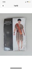 Caveman Cave Dweller Adult L Mens Halloween Costume New