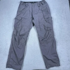 CQR Cargo Pants Mens 40x34 Gray Ripstop Tactical EDC Work Outdoor Utility TLP125