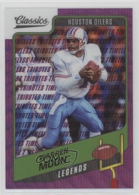 2021 Classics H2 Premium Edition Purple Timeless Tributes 21/50 Warren Moon 0t2
