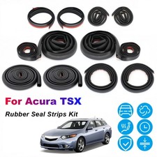 For Acura Tsx S Door Rubber Seal Strips Weather Draft Wind Noise Reduction Kit