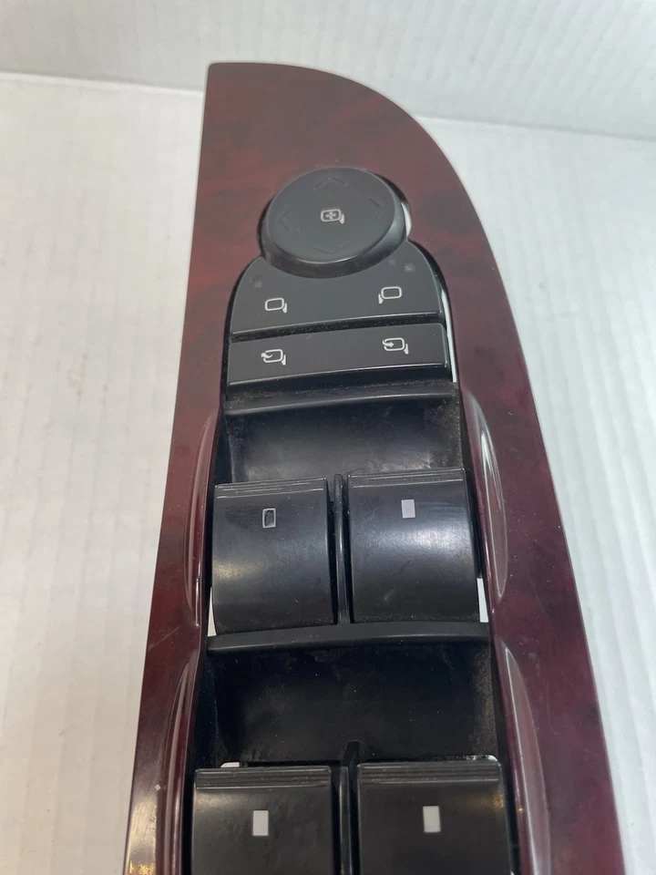 2007-2014 Cadillac Escalade GMC Master Power Window Switch Driver Side 15118557 - Image 3 of 4