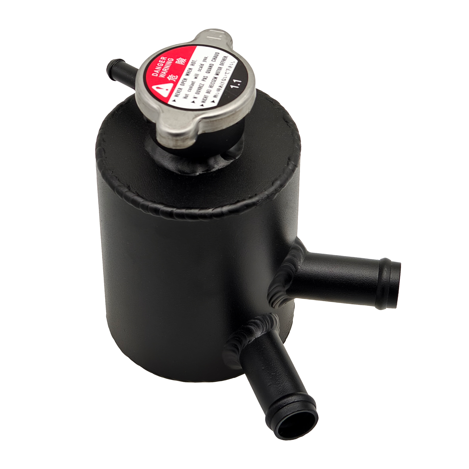 Aluminium Radiator Charge Cooler Header Tank Filler Neck & Cap 450ml Expansion