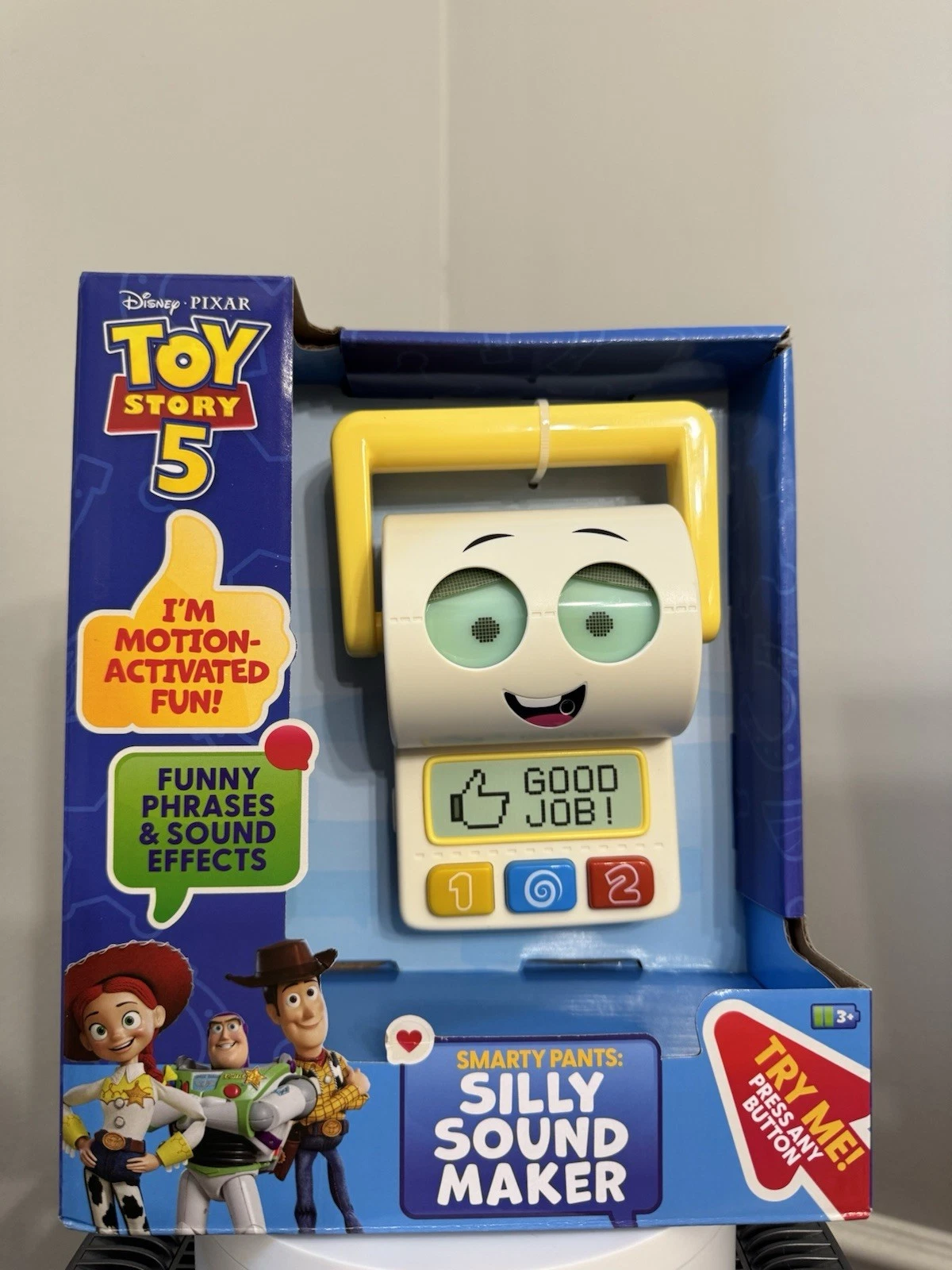 *NEW* Disney Toy Story 5 Smarty Pants Silly Sound Maker 6" Figure 2026
