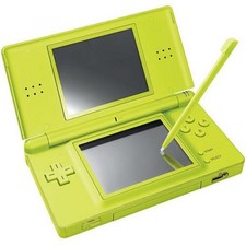 Nintendo DS Lite Launch Edition Green Handheld System for sale