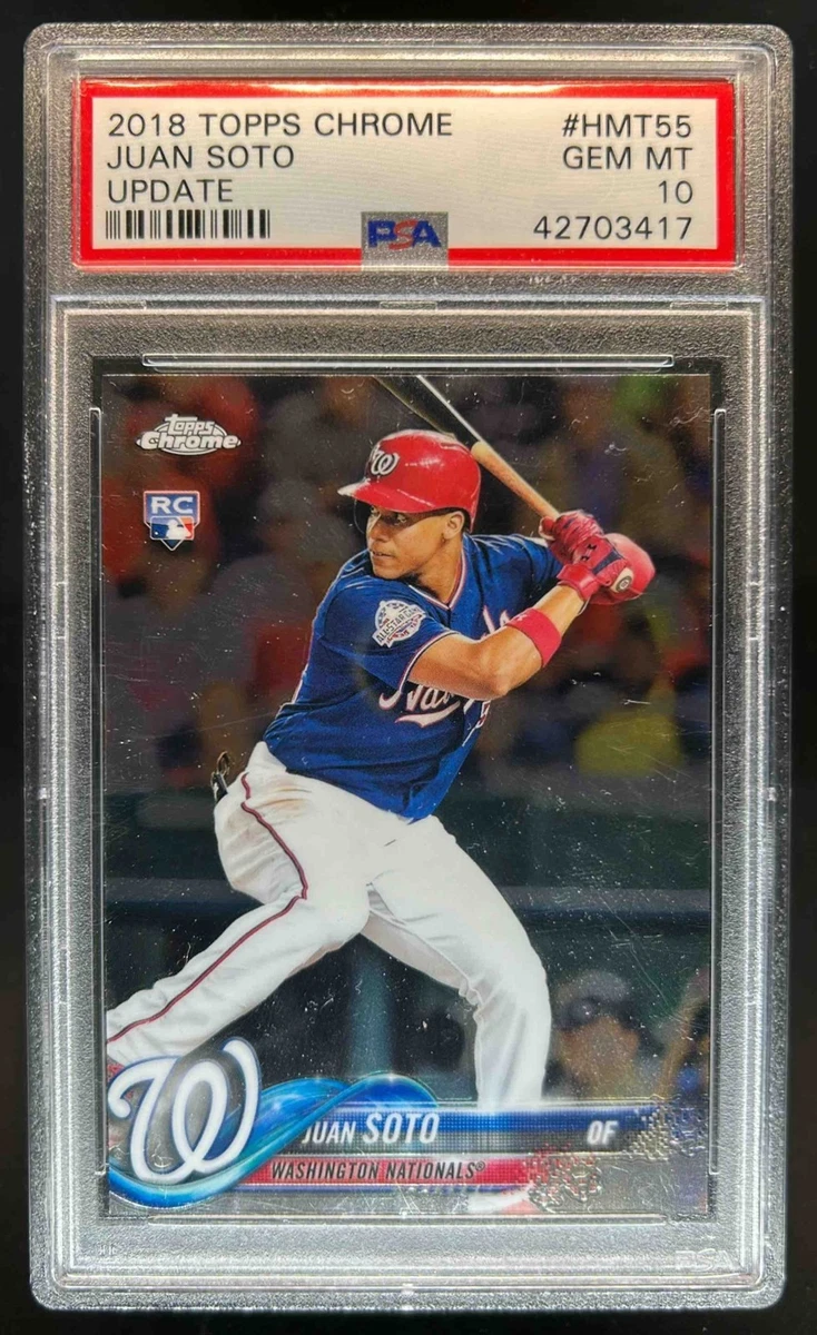 Juan Soto 10 Graded Baseball Sports Trading Cards & Accessories