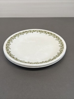 Corelle SPRING BLOSSOM 8.5'' Salad Plates Set Of 3 Crazy Daisy Corning Ge4
