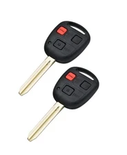 2x New Replacement Land Cruiser Keyless Remote Key Fob Chip 89070-60090 Entry