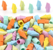 60 PCS Erasers for Pencils, Pencil Top Erasers, Eraser Caps, Topper Erasers for