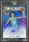 LAMELO BALL 2020-21 PANINI HOOPS #RI-LMB ROOKIE INK RC AUTO HORNETS