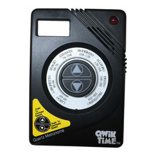 Vtg Qwik Time QT 3 Quartz Metronome Digital BPM Tempo Music Practice Tested