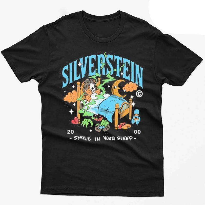 はーてぃ⭐︎ Vintage Silverstein Smile Tye Dye T-shirt All Size S to 5XL 2F921