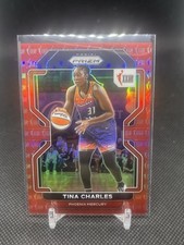 2022 Panini Prizm WNBA #159 Tina Charles Red #/199