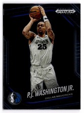 2024-25 Panin Prizm Black - P.J. Washington #38 Dallas Mavericks 