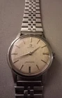 Omega Seamaster Linen Dial manual wrist watch
